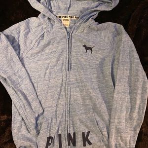 Pink zip up jacket